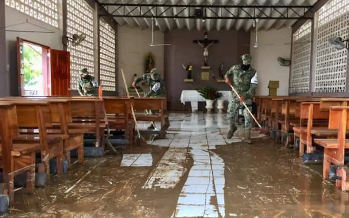 Inundación el Coahuayana